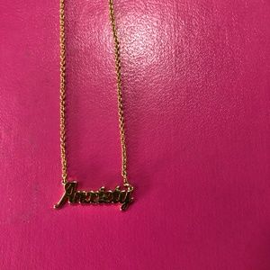 Anxiety Necklace